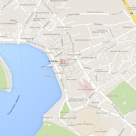 Apartment Adriatic 马卡尔斯卡 外观 照片