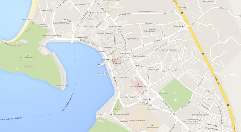 Apartment Adriatic 马卡尔斯卡 外观 照片
